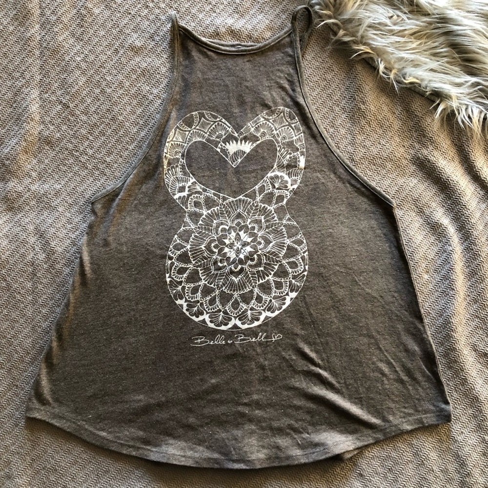 Belle & Bell mandala tank, NWOT, small